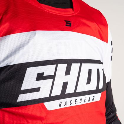 Shot DEVO - LEAGUE 2025 Crosshemd - Schwarz / Rot