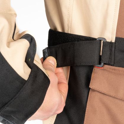 DXR ROADTRIP Motorweste - Schwarz / Beige