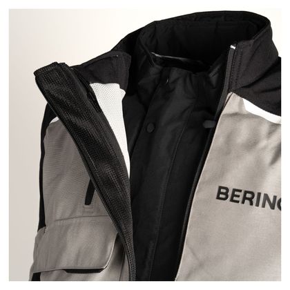 Bering BRISBANE GORE-TEX® Motorbike Jacket - Black / Grey