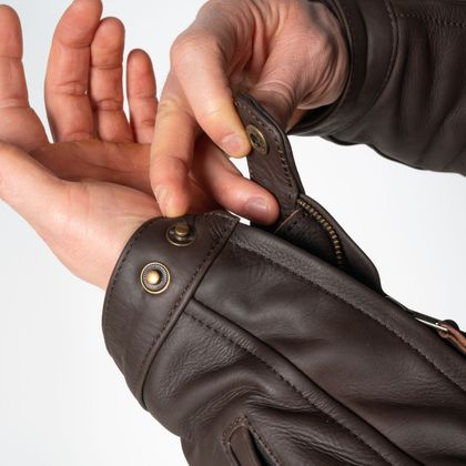 DXR LEGEND Motorbike Jacket - Brown