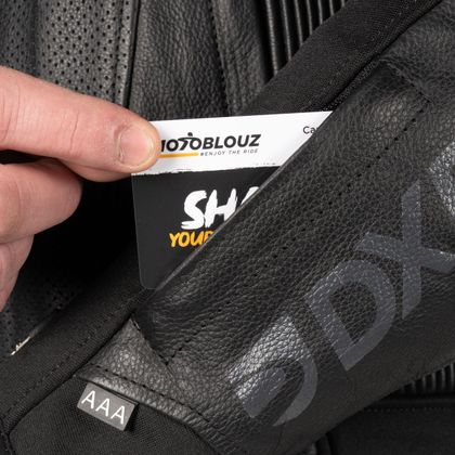 Blouson Moto DXR ORCUS - Noir