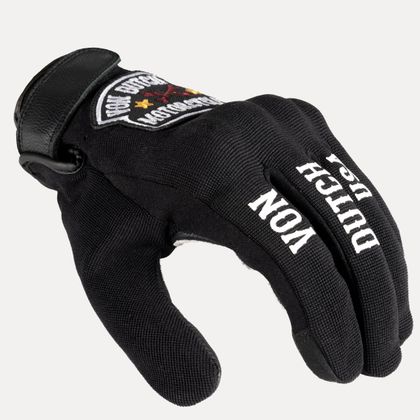 Gants Helstons VON DUTCH KEY - Noir / Blanc