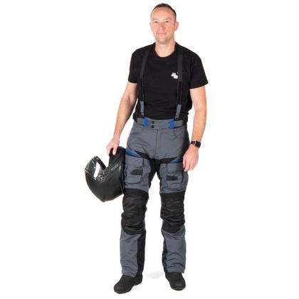 Pantalon Moto DXR EMISFER PANT - Gris / Bleu