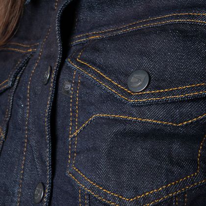 DXR LADY DNM BLOUZ Jeansvest - Blauw