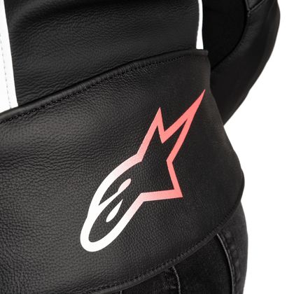 Blouson Moto Alpinestars STELLA GP PLUS V4 - Noir / Rose