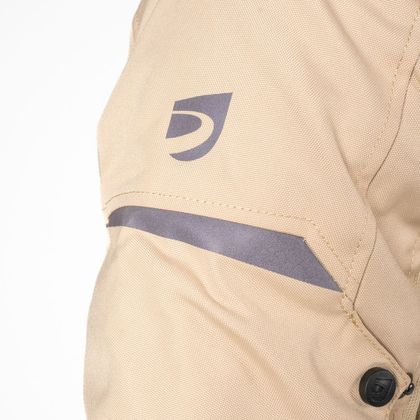 Blouson Moto DXR R'STROKE - Jaune / Beige