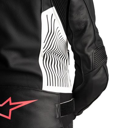 Blouson Moto Alpinestars STELLA GP PLUS V4 - Noir / Rose