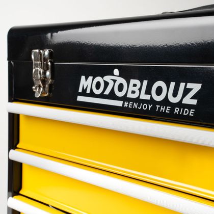Motoblouz UNIVERSAL EQUIPPED Toolbox - Black