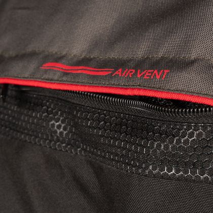 Veste Moto DXR ROADTRIP - Noir / Rouge