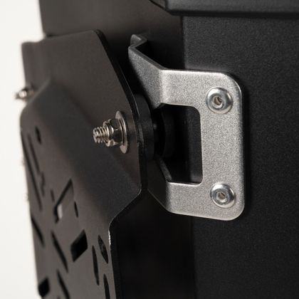 Top case DXR NOMAD 55L ALU AVEC PLATINE - Noir