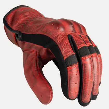 Gants Helstons HOLY GIRL - Rouge / Noir
