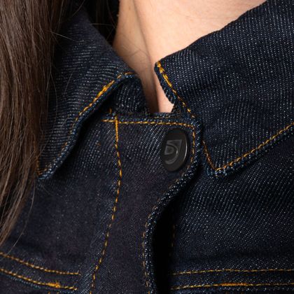 DXR LADY DNM BLOUZ Jeansvest - Blauw