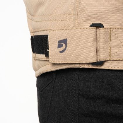 Blouson Moto DXR R'STROKE - Jaune / Beige