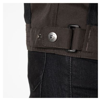 DXR SWIZZLE TEX Motorradjacke - Braun / Schwarz