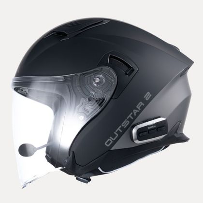 Sena OUTSTAR 2 MIT INTERCOM Jet-Helm - Schwarz