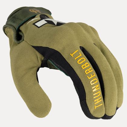 Gants Helstons THUNDERBOLT - Vert / Noir