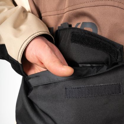 DXR ROADTRIP Motorweste - Schwarz / Beige