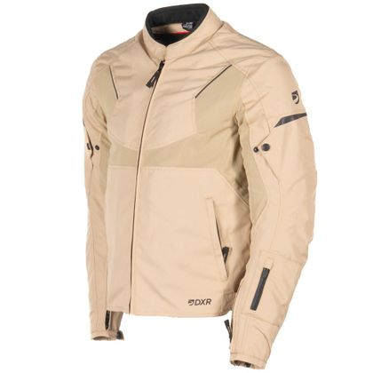 Blouson Moto DXR R'STROKE - Jaune / Beige Ref : DXR0505 