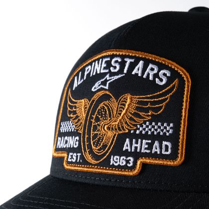 Alpinestars ERFGOED PATCH TRUCK Pet - Zwart / Zwart