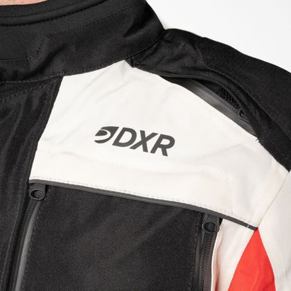 DXR CAIRO Motorvest - Beige / Rood