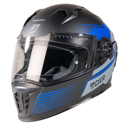 Casque intégral DXR EROS NEO - Noir / Bleu Ref : DX0735 
