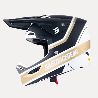 Shot RACE - SKY 2025 Crosshelm - Zwart / Geel
