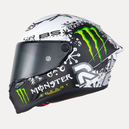 Casque intégral HJC RPHA 1 V2 - SNOW DIABLO - Gris / Blanc