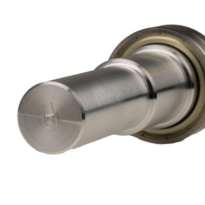 Motoblouz AXE DE LEVAGE DIAM 25.8MM POUR BEQUILLE MONOBRAS Enkelvoudige as - Grijs