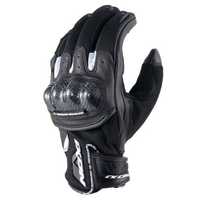 Ixon RS RISE LUCHT Handschoenen - Zwart / Wit