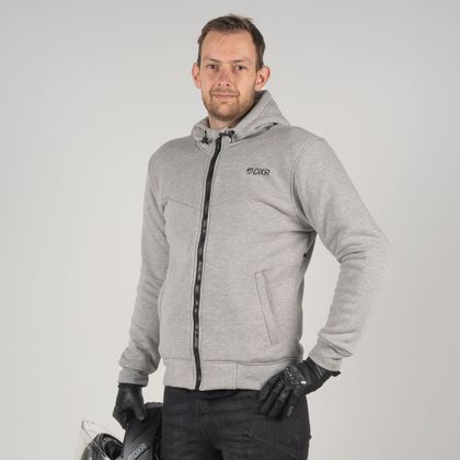 DXR FLEEZ Motor sweater - Grijs