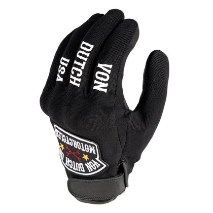 Gants Helstons VON DUTCH KEY - Noir / Blanc