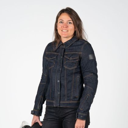 DXR LADY DNM BLOUZ Jeansvest - Blauw