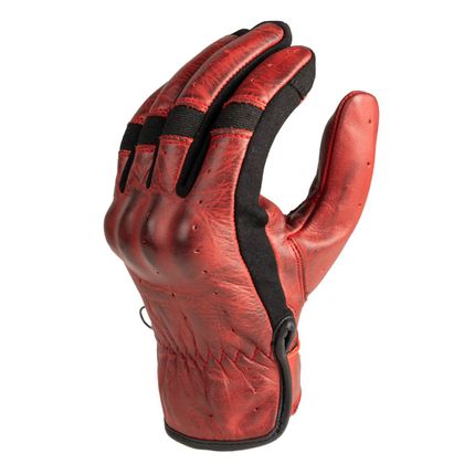 Gants Helstons HOLY GIRL - Rouge / Noir