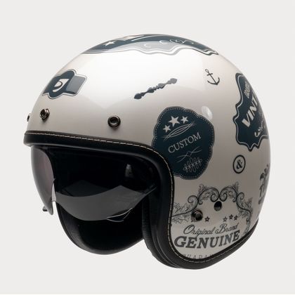 Casque jet Dexter ELEMENT DMC - Blanc