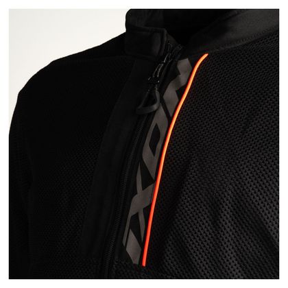 Ixon OSTRO Motorradjacke - Schwarz / Rot