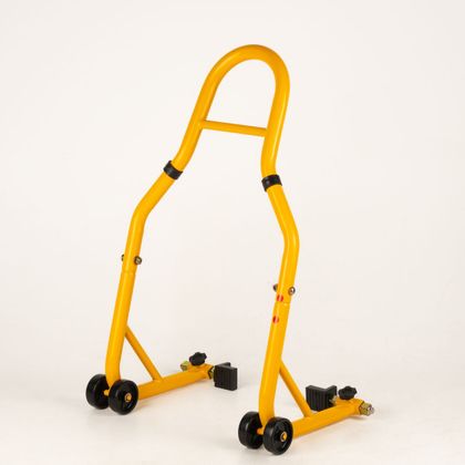 Motoblouz Hinterrad mit Gummiunterstützung Ständer Universell - Gelb