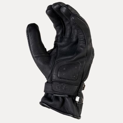 Gants Helstons EAGLE CUIR SOFT - Noir