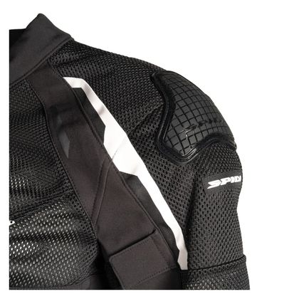 Jachetă Moto Spidi RACE WARRIOR 2 NET LADY - Negru / Alb
