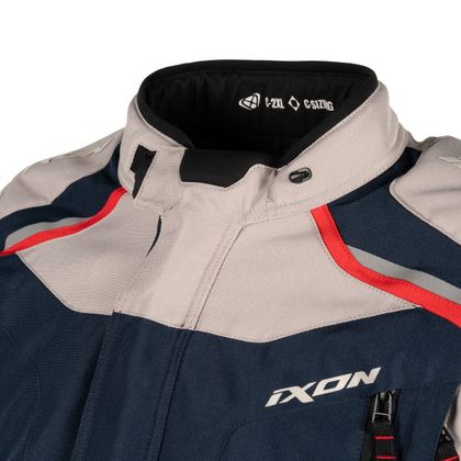 Ixon MIDGARD - LARGE SIZES Motorcycle Jacket - Blue / Black