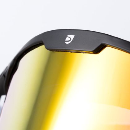 DXR GRAVITY ZWART MAT 2026 Crossbril - Zwart