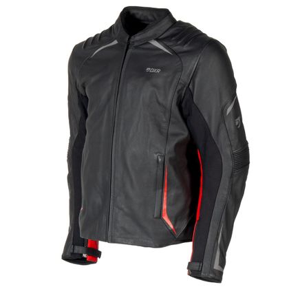 DXR ALONSO EVO Motorradjacke - Schwarz / Rot Ref : DXR0896 