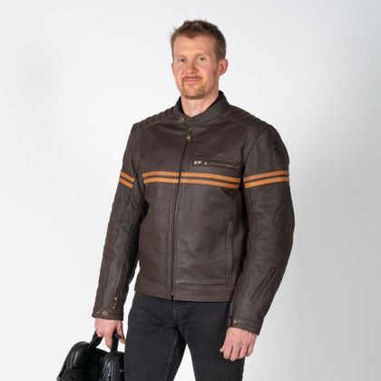 DXR LEGEND Motorbike Jacket - Brown