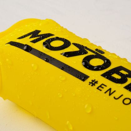 Motoblouz flexibel Drinkfles - Geel