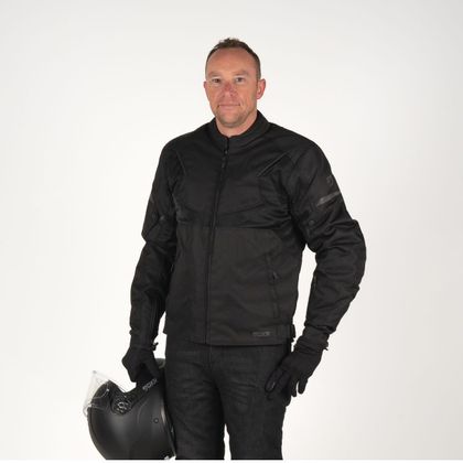 DXR STROKE AIR 3 IN 1 Motorradjacke - Schwarz