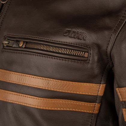 Blouson Moto DXR LEGEND - Marron