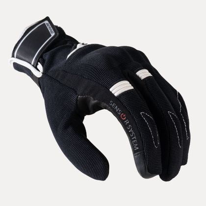 Gants Bering LADY FLETCHER EVO - Noir / Blanc