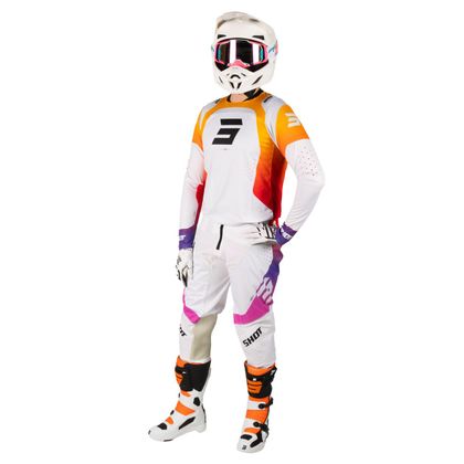 Pantalon cross Shot CONTACT - IONYX 2025 - Blanc