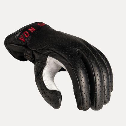 Gants Helstons VON DUTCH BRIGITTE AIR - Noir / Blanc