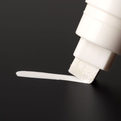 Motoblouz SET VAN 2, WIT BORD Pen - Wit