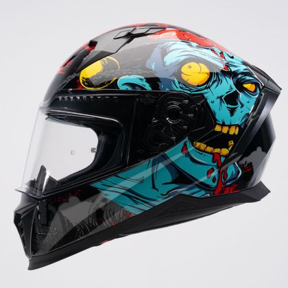 Dexter EROS NEGAN Integraalhelm - Zwart / Groen